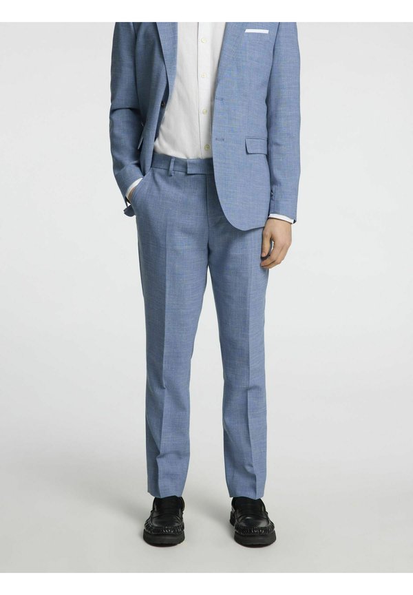 SLHSLIM-OASIS TRS NOOS - Stoffhose - stonewash