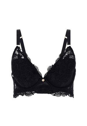 Guess LOUISE WATTIERTER NECKHOLDER - Triangel BH - schwarz