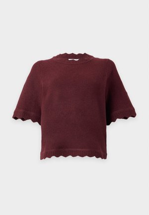 VILA, VINIKOLINA O NECK - T-shirt basique - port royale