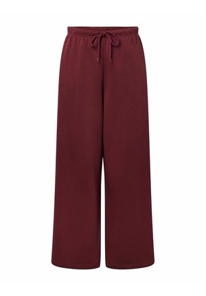 Pieces, PCCHILLI HW NEW WIDE SWT PANTS NOOS BC - Pantaloni sportivi - tawny port