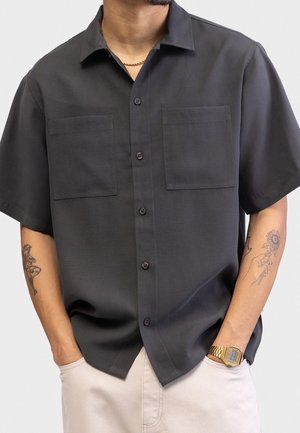 Hemd - mottled black