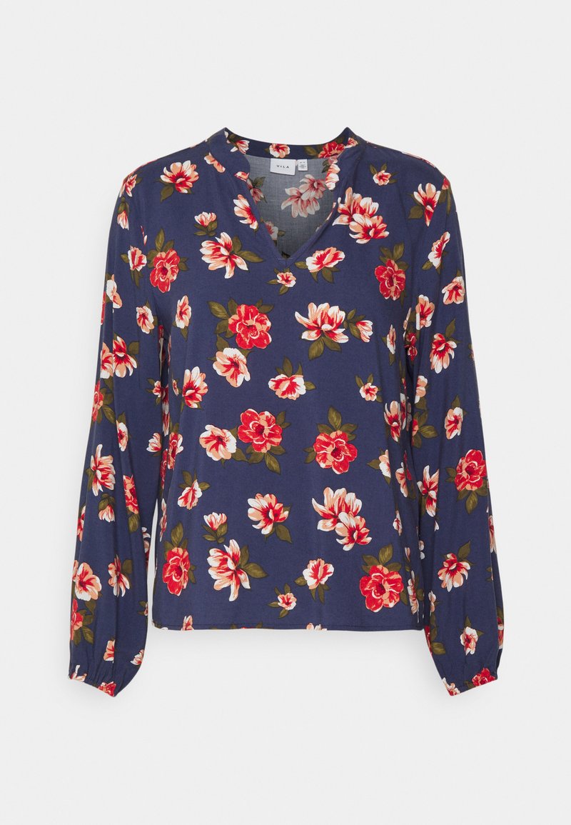 Vila Petite Blouse donkerblauw Vila Petite Blouse donkerblauw