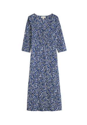 Jerseykleid - navy harbour floral washed marine