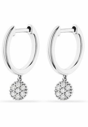 Earrings - weißgoldfarben