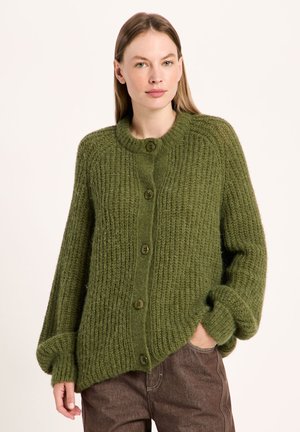 LANIUS, STRICKJACKE - Strickjacke - garden green