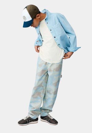 Marks & Spencer, Jeans Straight Leg - beige light blue