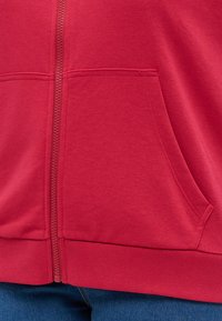 ONLY Carmakoma CARBELLA HOOD  - Mikina so zipsom - granita