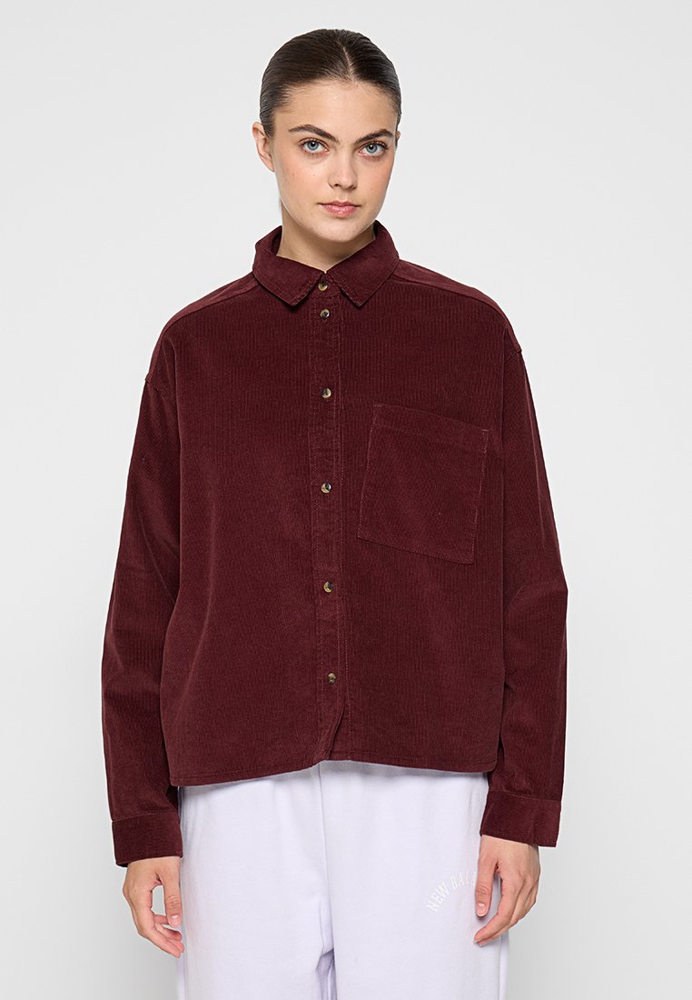 Element Overhemd donkerrood