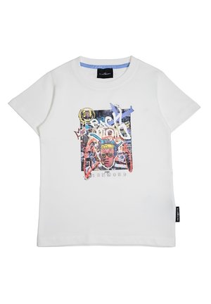T-shirt con stampa - bianco