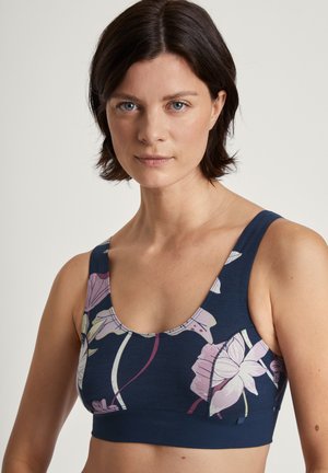 Calida ELASTIC TREND - Bustino - dark blue print