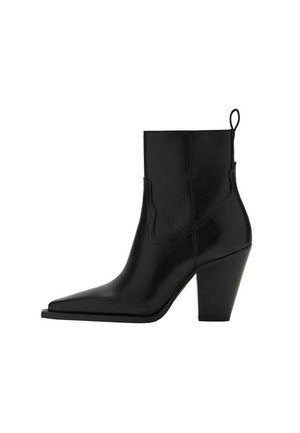 Bottines à talons hauts - black