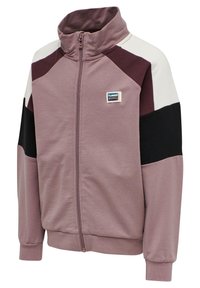 Hummel HMLMYNTHE - Mikina na zip - twilight mauve