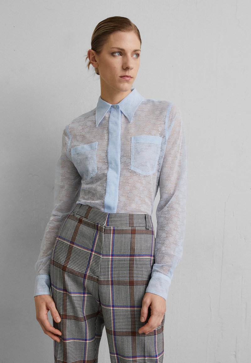 Victoria Beckham FITTED Buttondown blouse sky blue/light blue