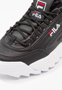 Fila DISRUPTOR - Trainers - black - Zalando.co.uk