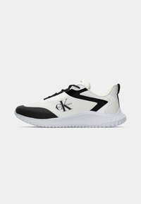 EVA RUNNER LACE - Sneakers laag - bright white/black