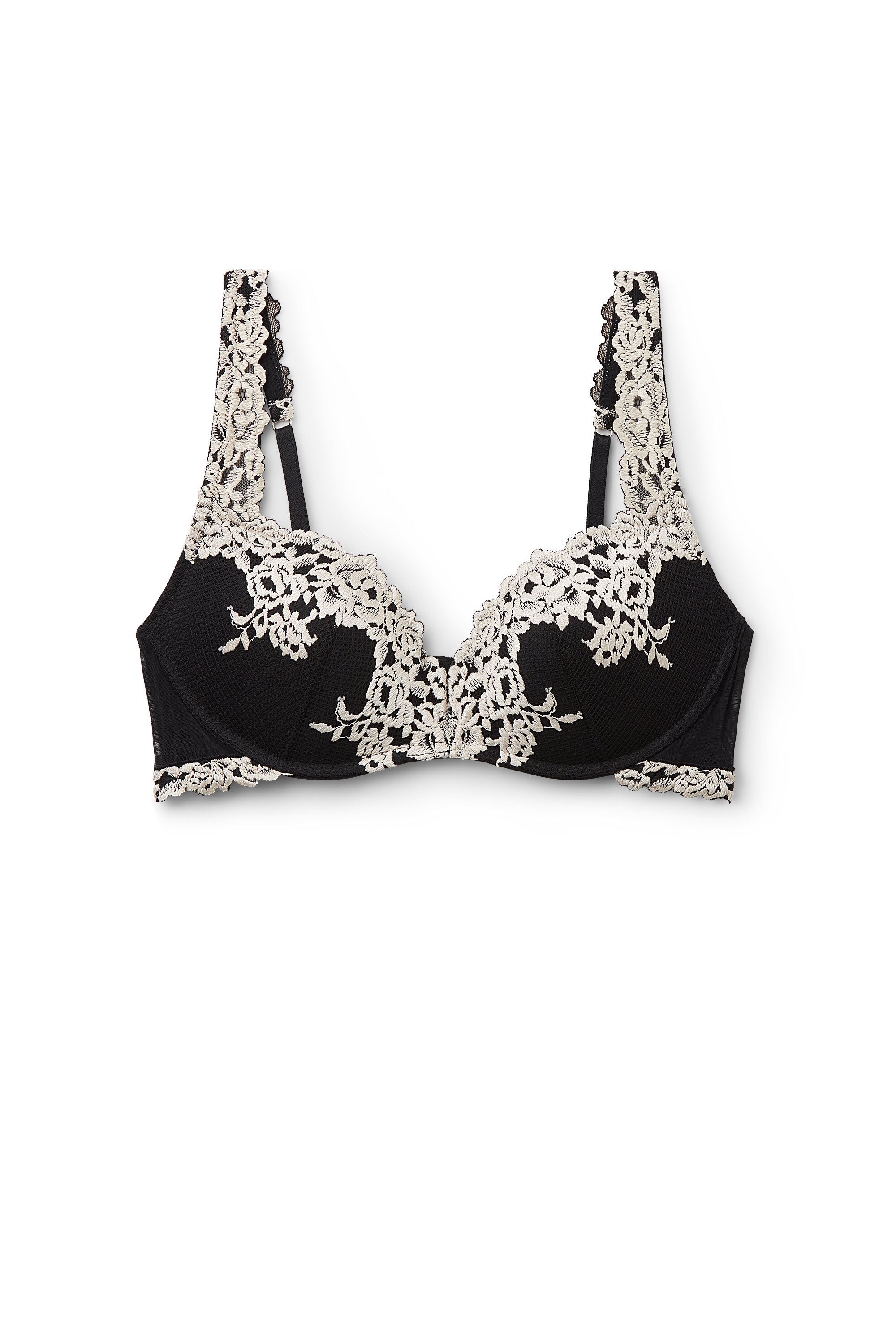 Kabelloser Push-Up Bralette Gewellt – Nahtlos, Bügellos, Mit 3D-Gelee-Streifen