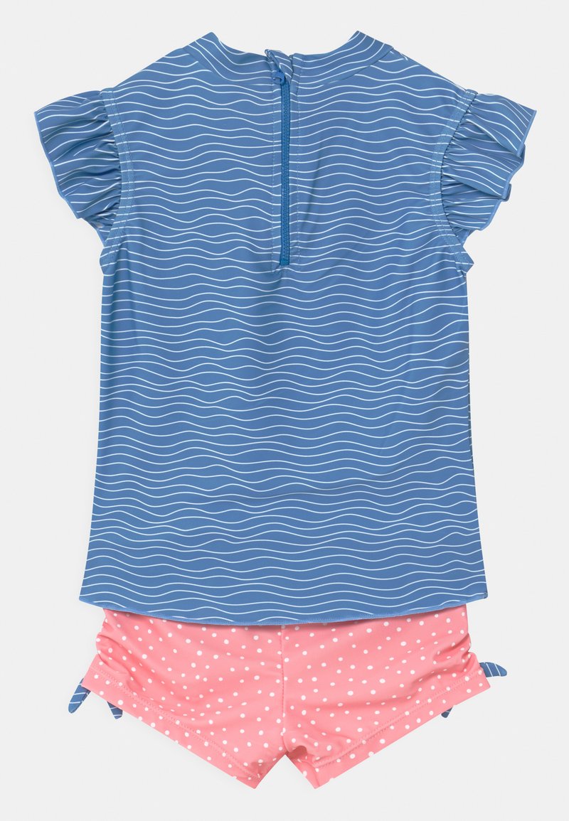 Kinder Bikinis | Playshoes UV-SCHUTZ SET Badeanzug blau/pink/blau - KV26049 Kinder Bikinis | Playshoes UV-SCHUTZ SET Badeanzug blau/pink/blau - KV26049