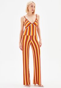 adL VELMARIRI STRIPED STRAP - Top - striped brown