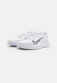 Nike Performance VAPOR LITE 2 - Tenisice za sve terene - white/black/poison green
