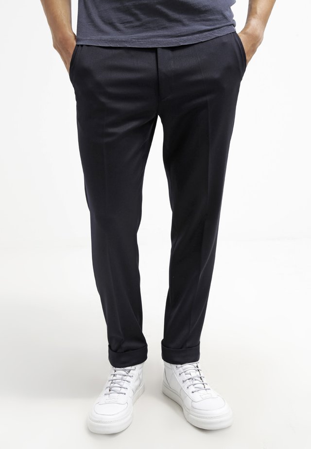 TERRY - Pantalon classique - navy