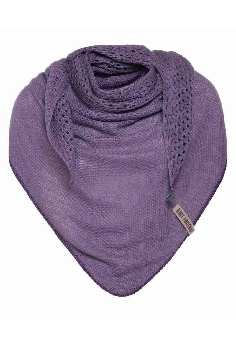 Knit Factory APRIL - Halsdoek - violet