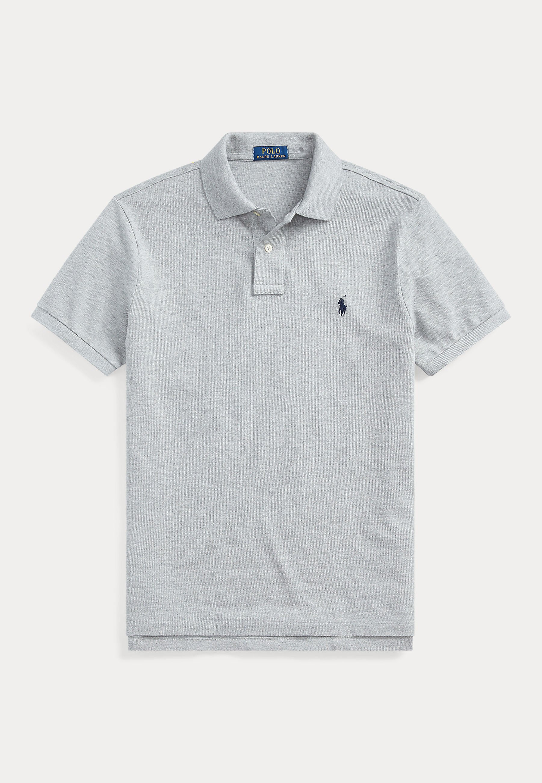 OPEN YY RUFFLE POLO SHIRT 5BJH1500 グレー Polo Ralph Lauren THE ICONIC MESH POLO SHIRT - Polo shirt