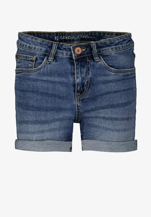 SARA - Denim shorts - blue