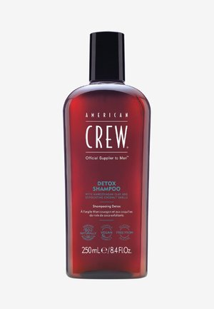 American Crew DETOX SHAMPOO WITH MANICOUAGAN CLAY AND EXFOLIATING COCONUT SHELL - Shampoo