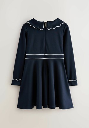 Baker by Ted Baker REGULAR FIT - SCALLOP EDGE COLLARED  - Vapaa-ajan mekko - navy