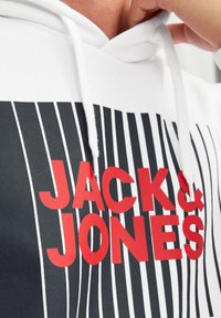 Jack & Jones Jersey con capucha - white