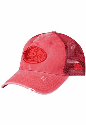 9TWENTY TRUCKER    WASHEDLOOK NFL TEAMS - Cap - san francisco 49ers red