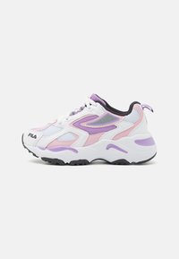 Fila - RAY TRACER KIDS UNISEX - Sportbačiai - white/viola Miniatiūros vaizdas 1