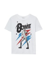 T-shirt con stampa - blanc