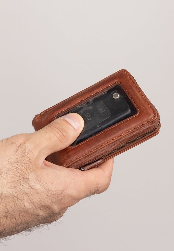 ZORA - Geldbörse - dunkelbraun