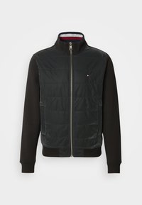 Tommy Hilfiger MIX MEDIA ZIP - Light jacket - black