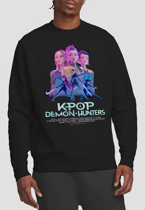 K-POP DEMON HUNTERS - HUNTRIX BILLBOARD POSTER - Sweatshirt - black