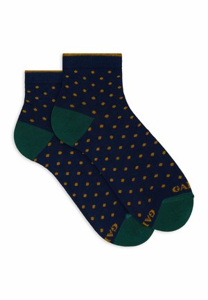 Gallo SUPER WITH POLKA DOT PATTERN - Socken - royal curry
