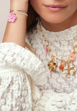 My Jewellery DOUBLE WITH FLOWER - Armband - gold-coloured
