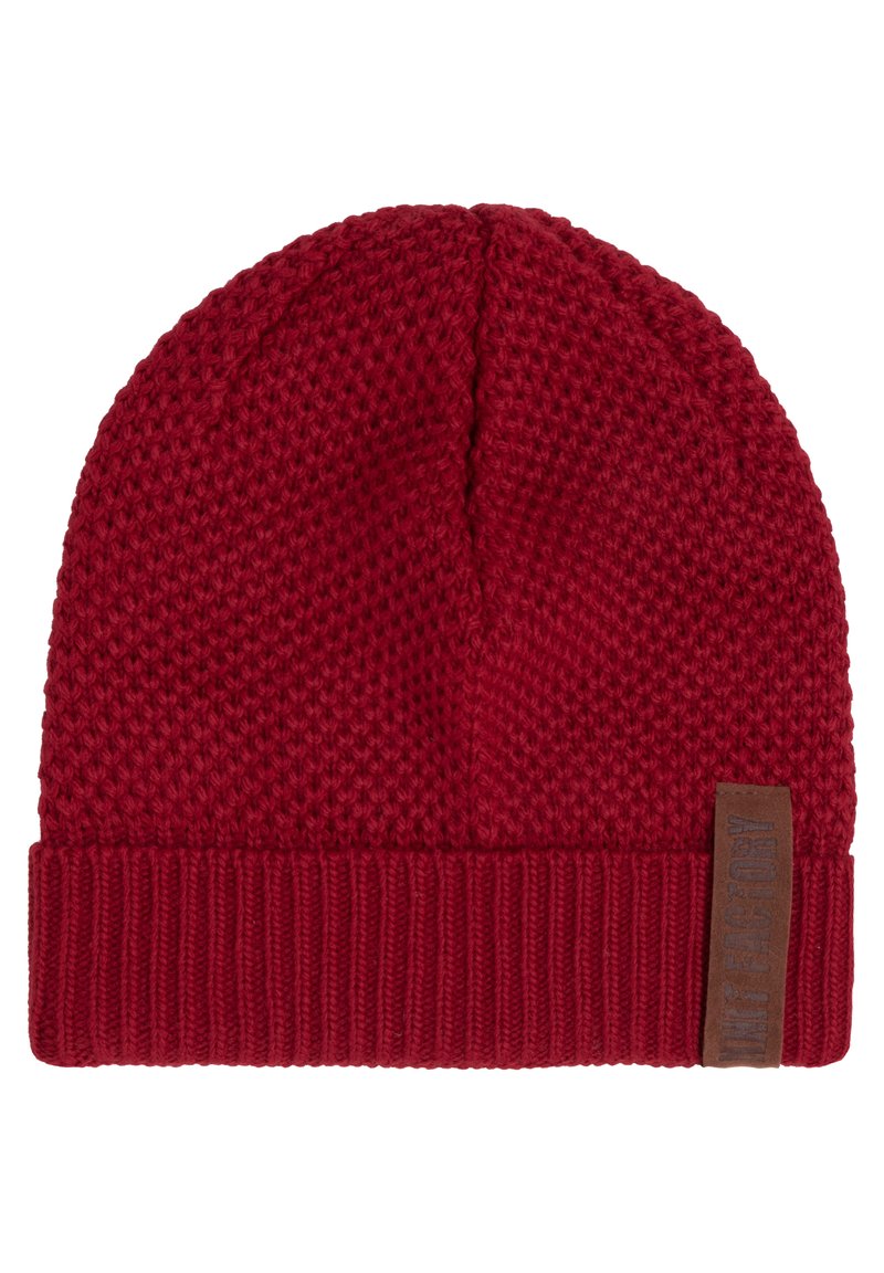 Knit Factory JAZZ - Muts - bordeaux