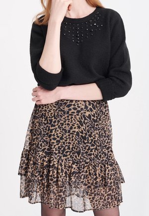 Gonna a campana - mottled black