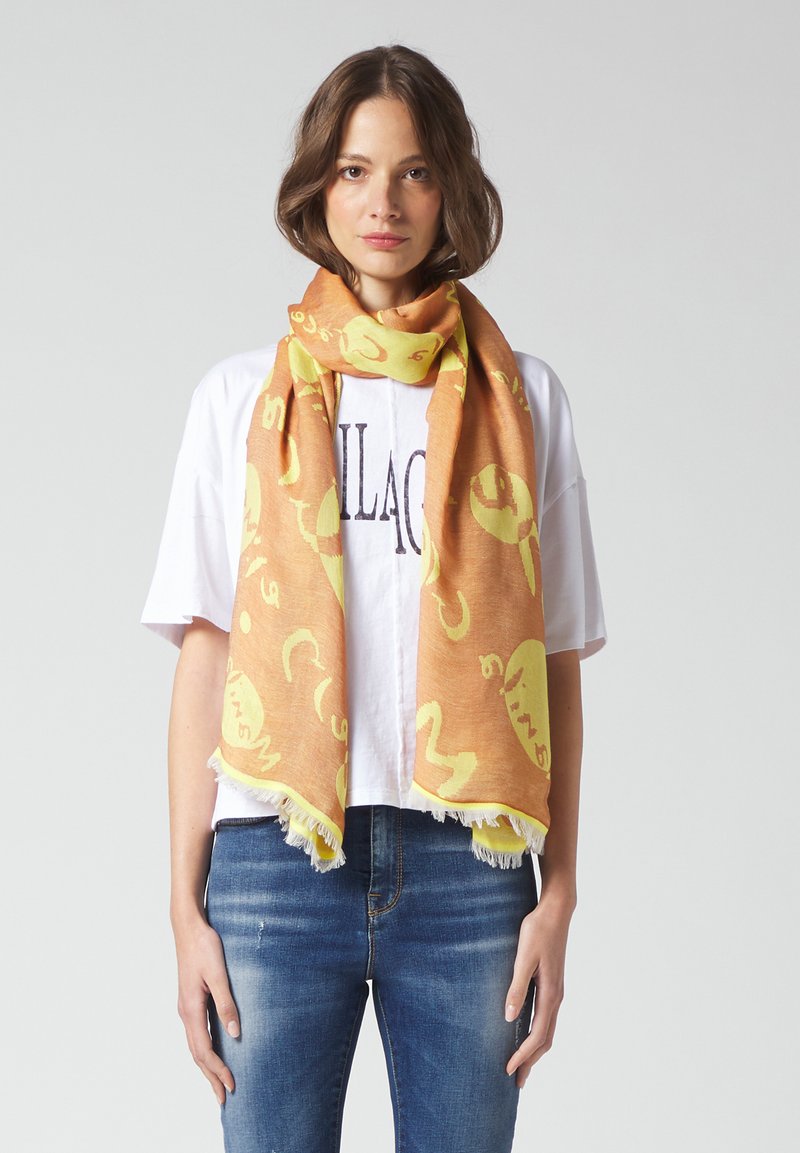 Damen Schals | Manila Grace Schal lime/gelb - LE26167 Damen Schals | Manila Grace Schal lime/gelb - LE26167