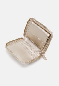 Guess ASSIA SMALL ZIP AROUND - Portemonnee - stone