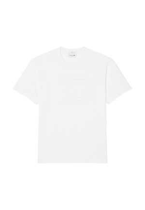 Lacoste, TH0794_GJP - T-shirt print - blanc-v