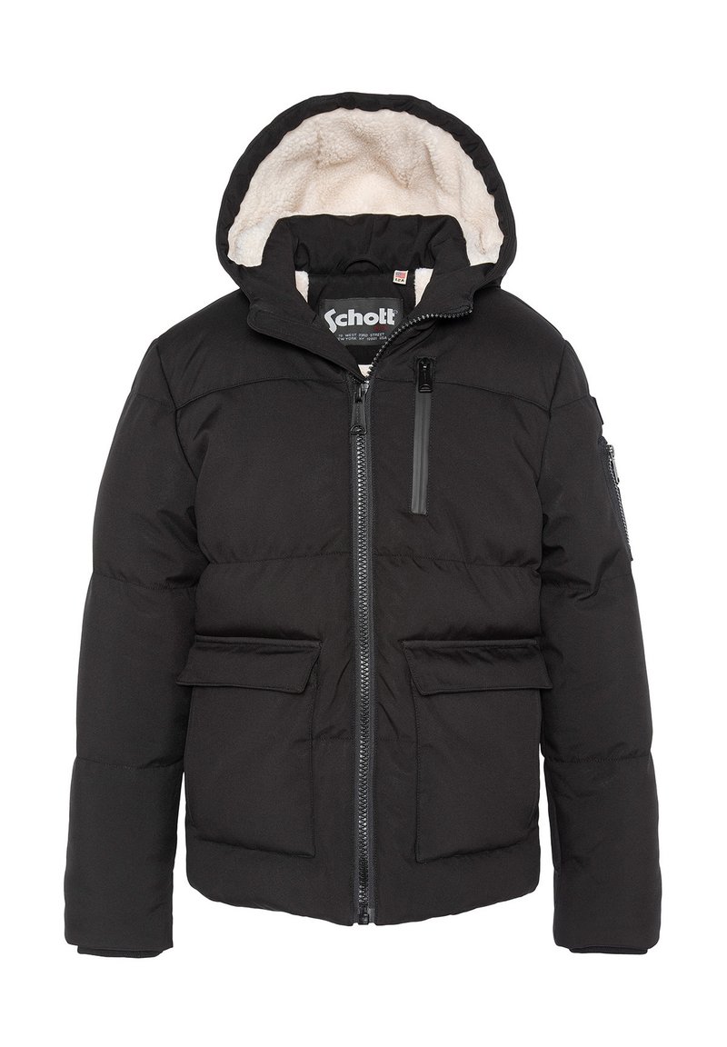 Schott PUFFER - Giacca invernale - noir