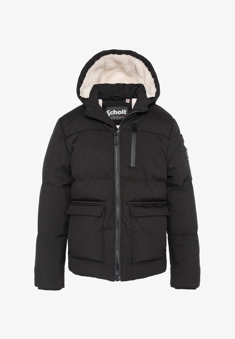 Schott PUFFER - Giacca invernale - noir