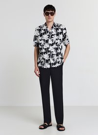 Calliope BOWLING FANTASIA PALME - Camicia - var nero