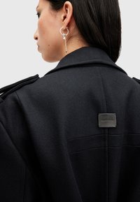 AllSaints AUGUSTA COAT - Klasisks mētelis - black