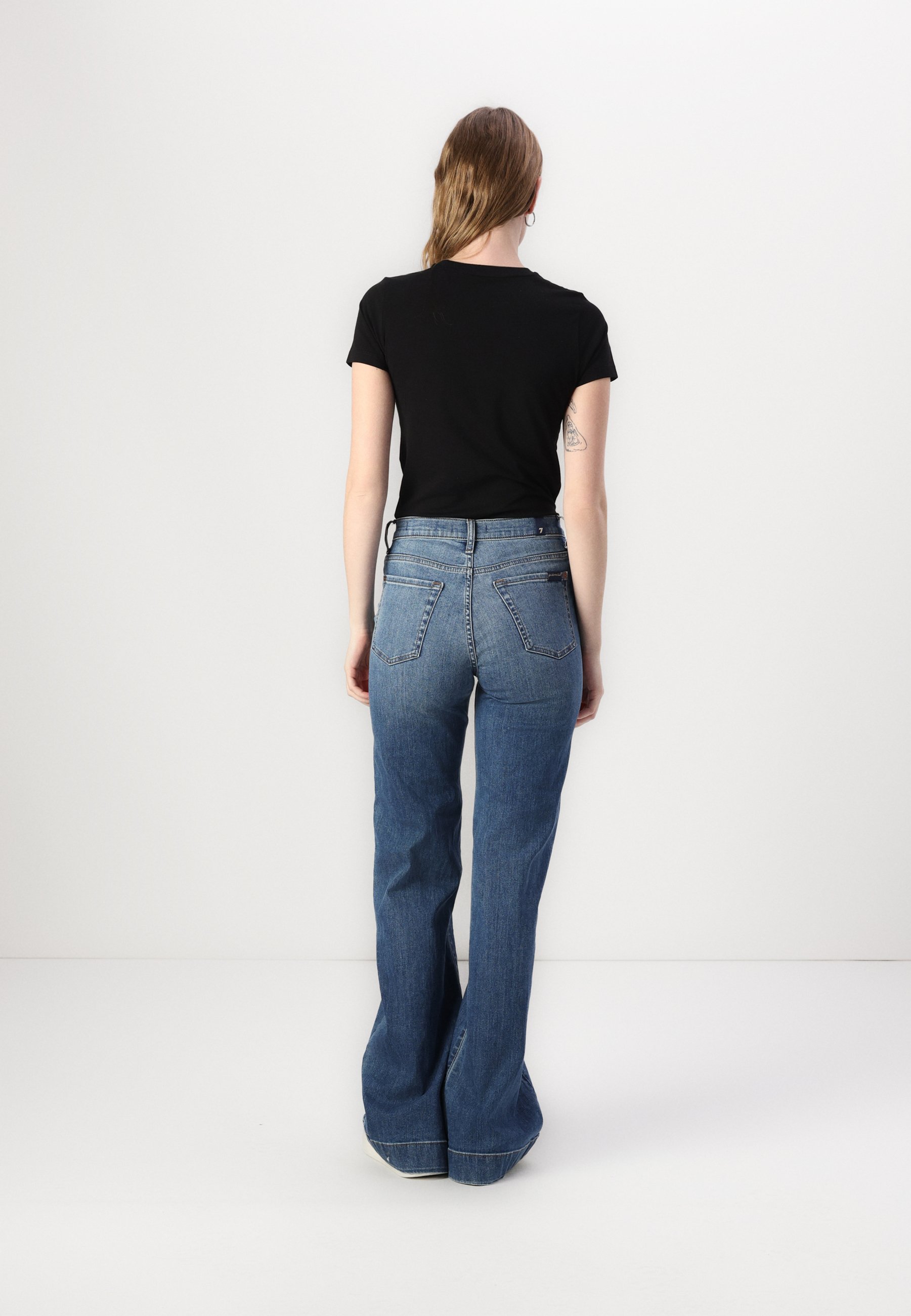 デニム・ジーパン 7 For All Mankind MODERN DOJO Groovy (52894) Slim Illusion Modern Dojo in Royalty | 7 For All Mankind