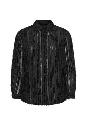 Yours Clothing, PLUS SIZE BLOUSES & SHIRTS - Hemdbluse - black