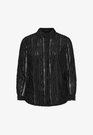 Yours Clothing, PLUS SIZE BLOUSES & SHIRTS - Hemdbluse - black